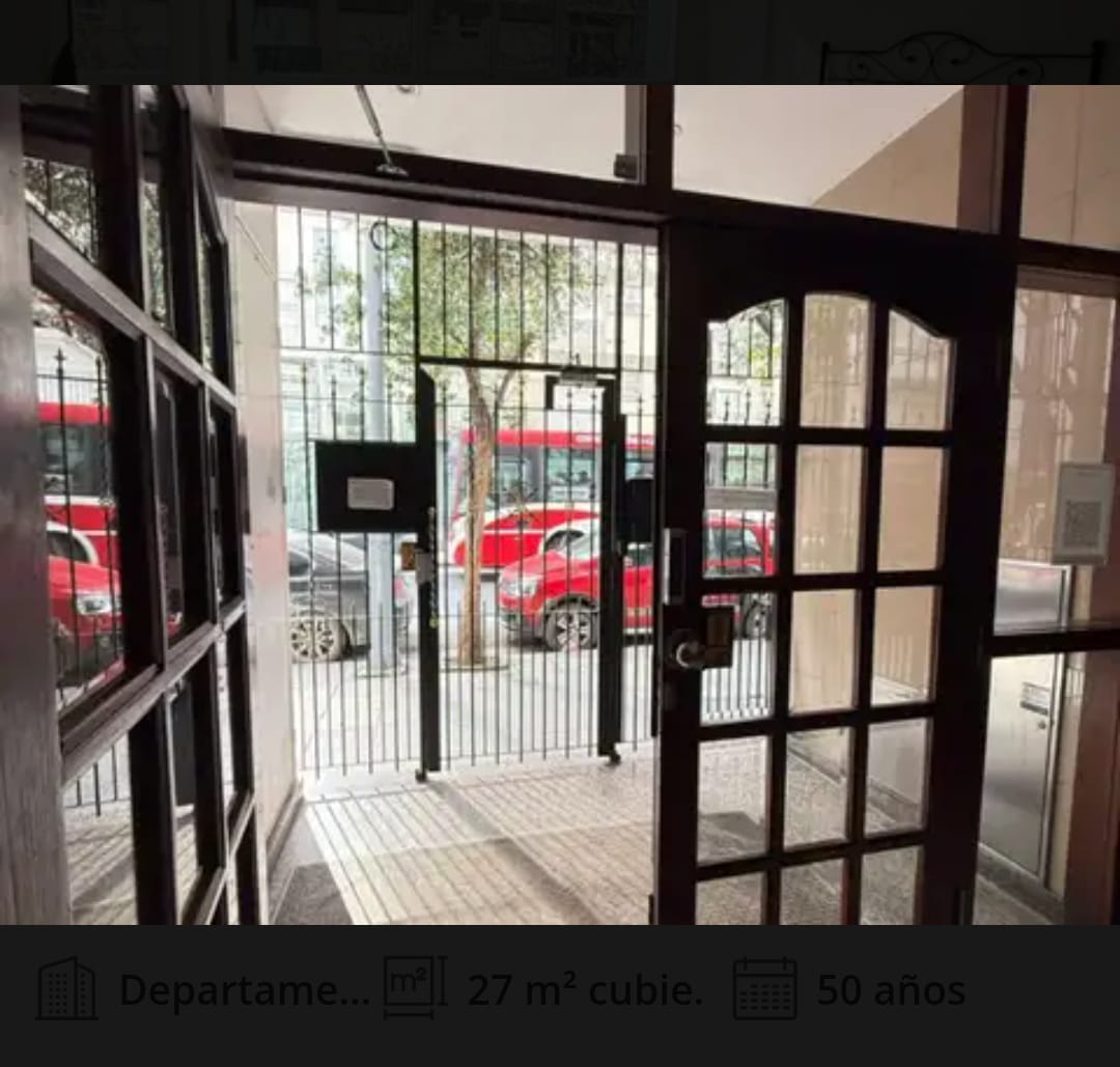 Venta de departamento 1 ambiente zona: centro